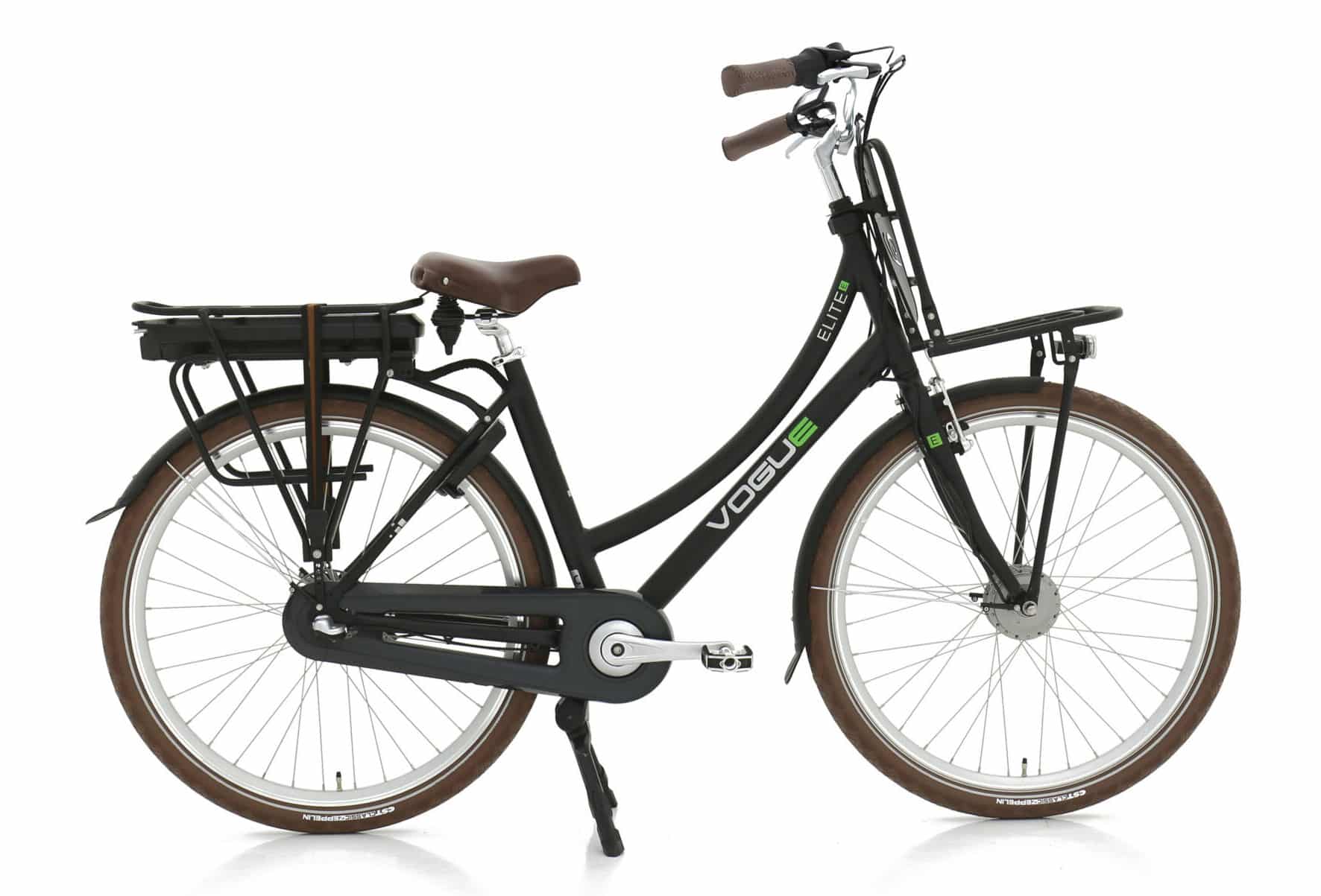 Vogue Elite 3 Elektrische Fiets in Matt Black Black