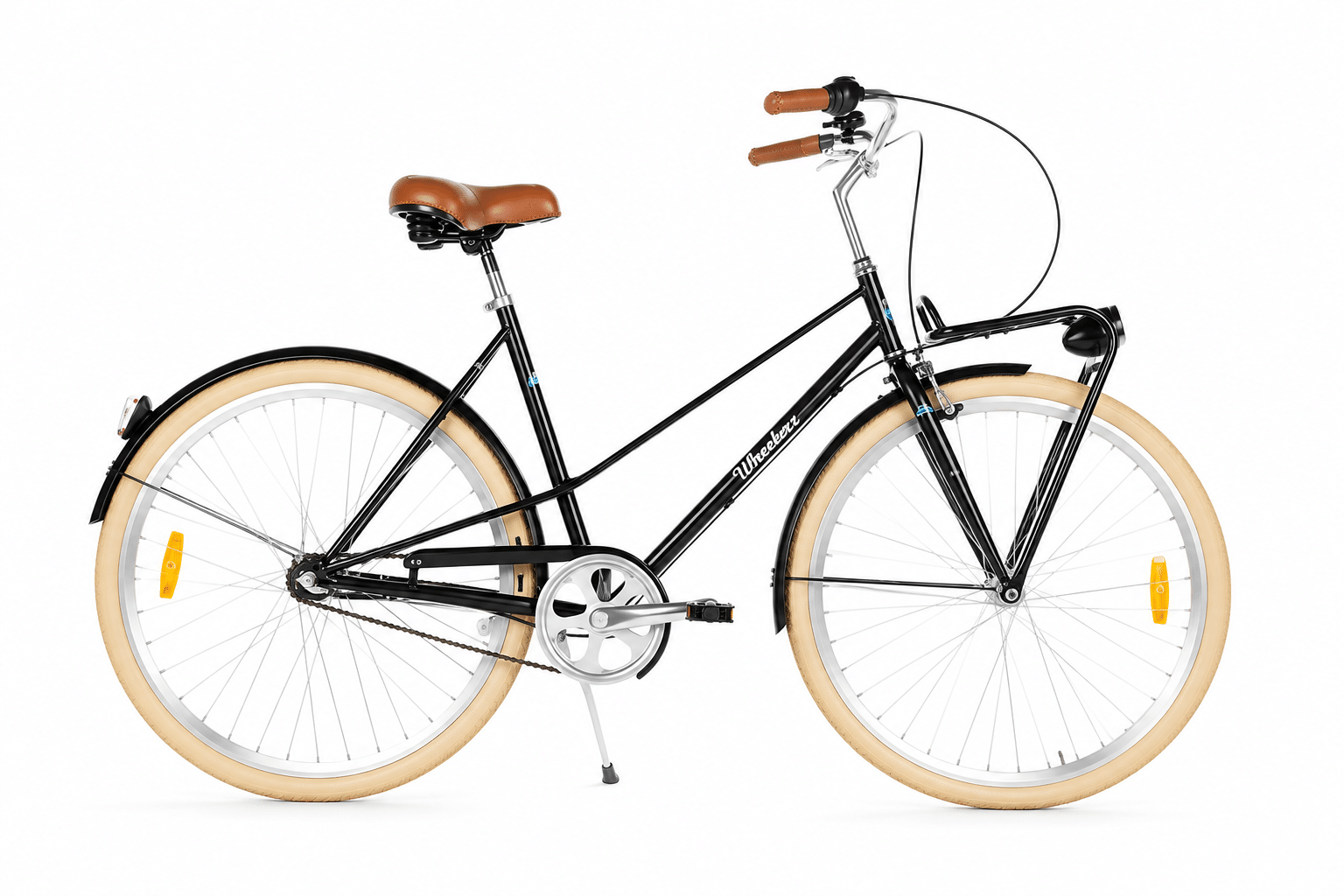 Wheelerz Elite Fiets 28 inch 3 speed mat zwart