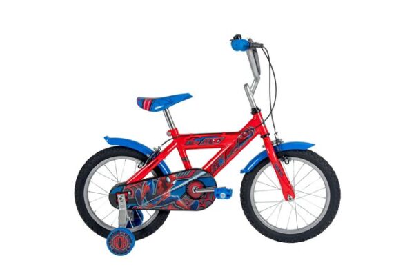 Spider-Man Kinderfiets 16 inch Jongensfiets Rood Twee Handremmen